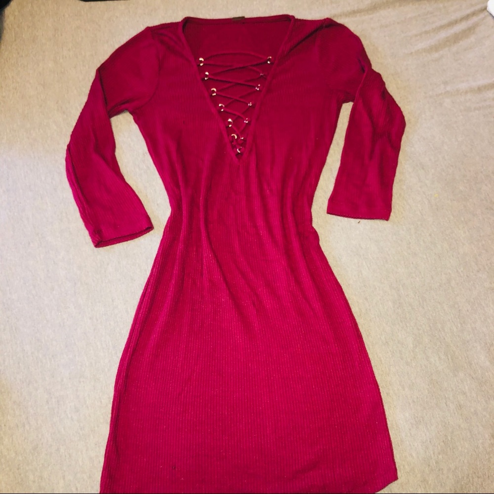 !SOLD! Maroon / Burgandy Dress
